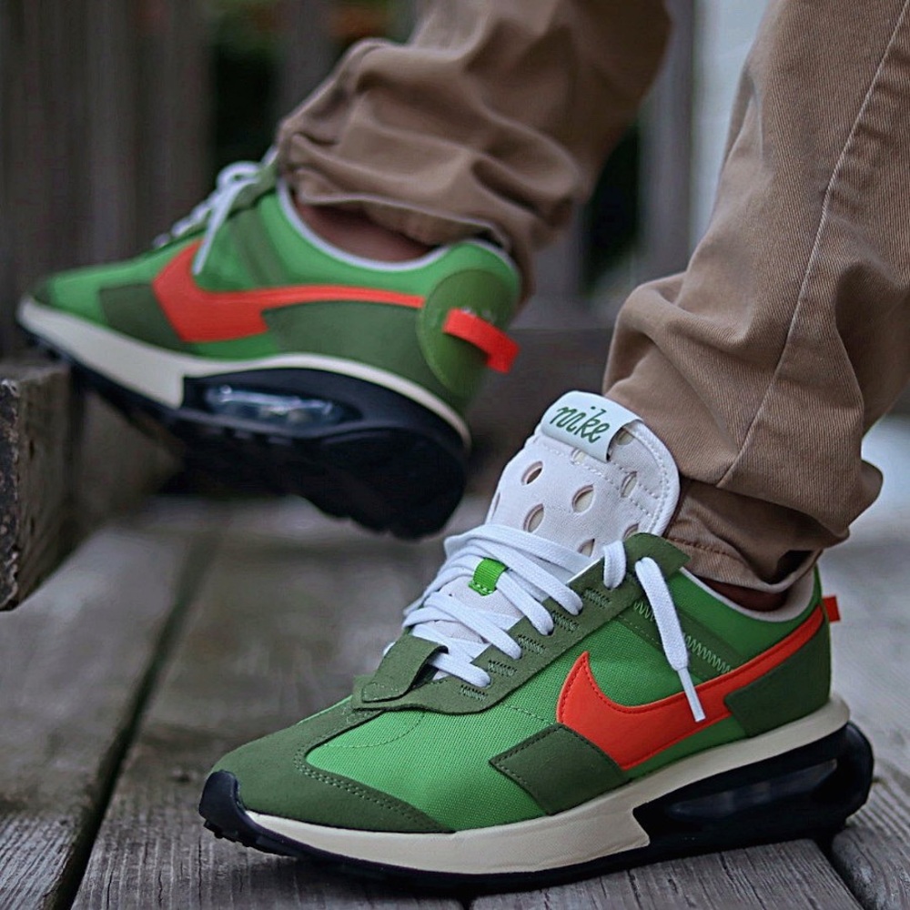NWT Nike Air Max Pre-Day Chlorophyll green sneakers orange golf